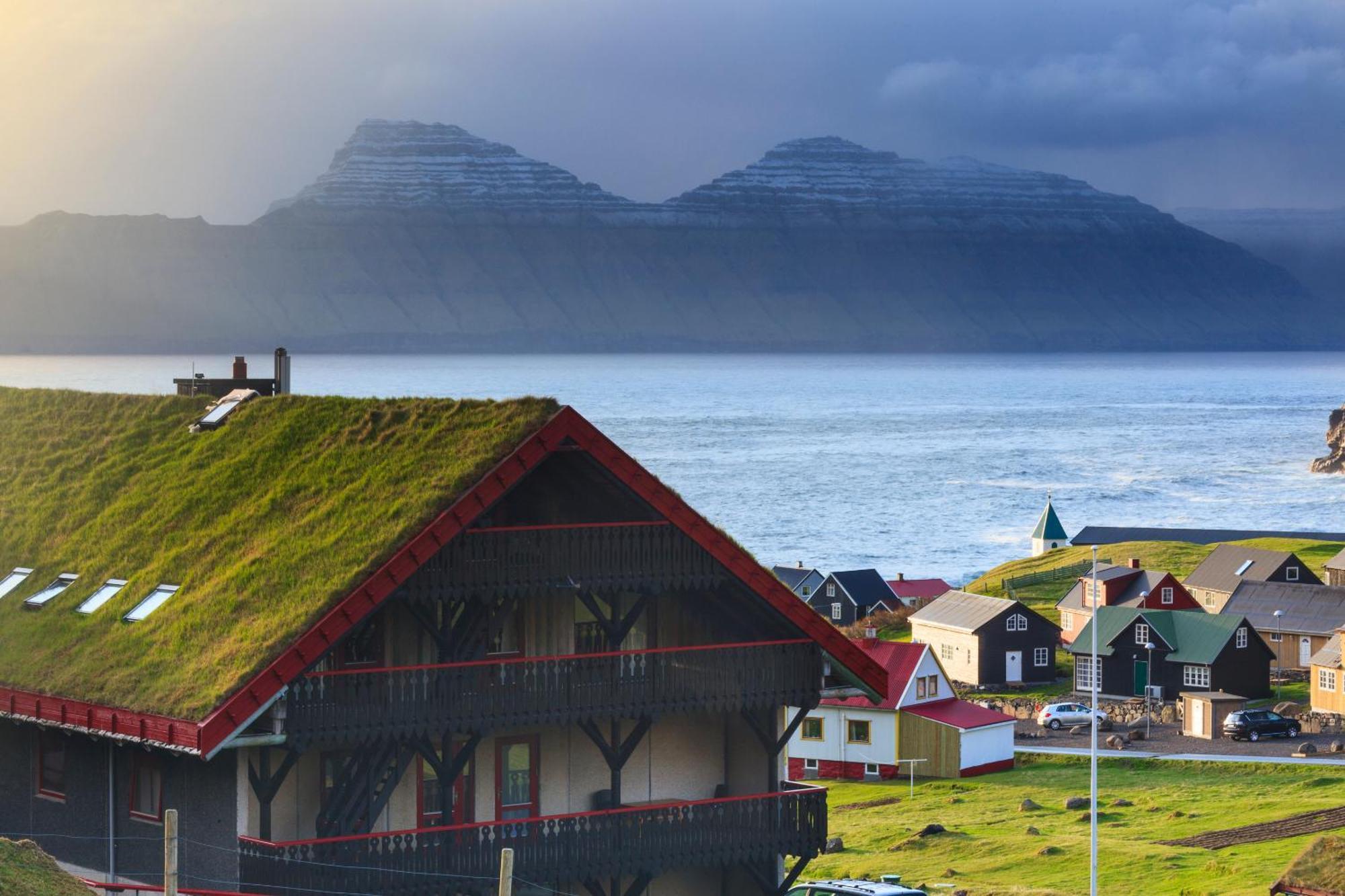 Gjaargardur Guesthouse Gjógv Exterior foto