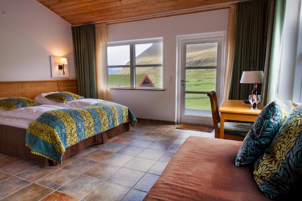 Gjaargardur Guesthouse Gjógv Habitación foto